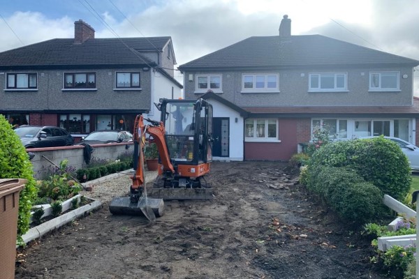 Before Picture Of Driveway