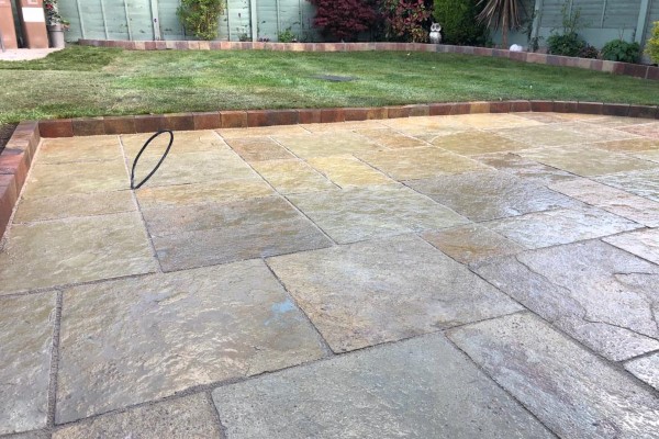 Limestone Patio