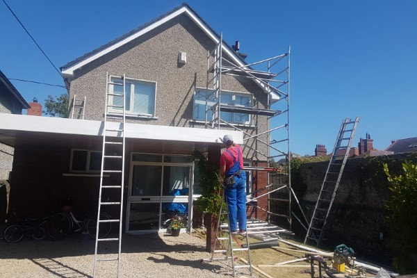 Inspecting Flat Roof