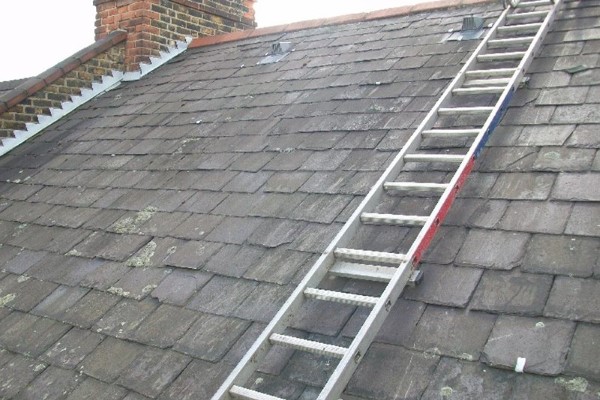 Old Slate Roof