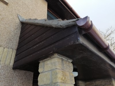 new-roofline- (1) Old Gutters, Fascia, Cladding